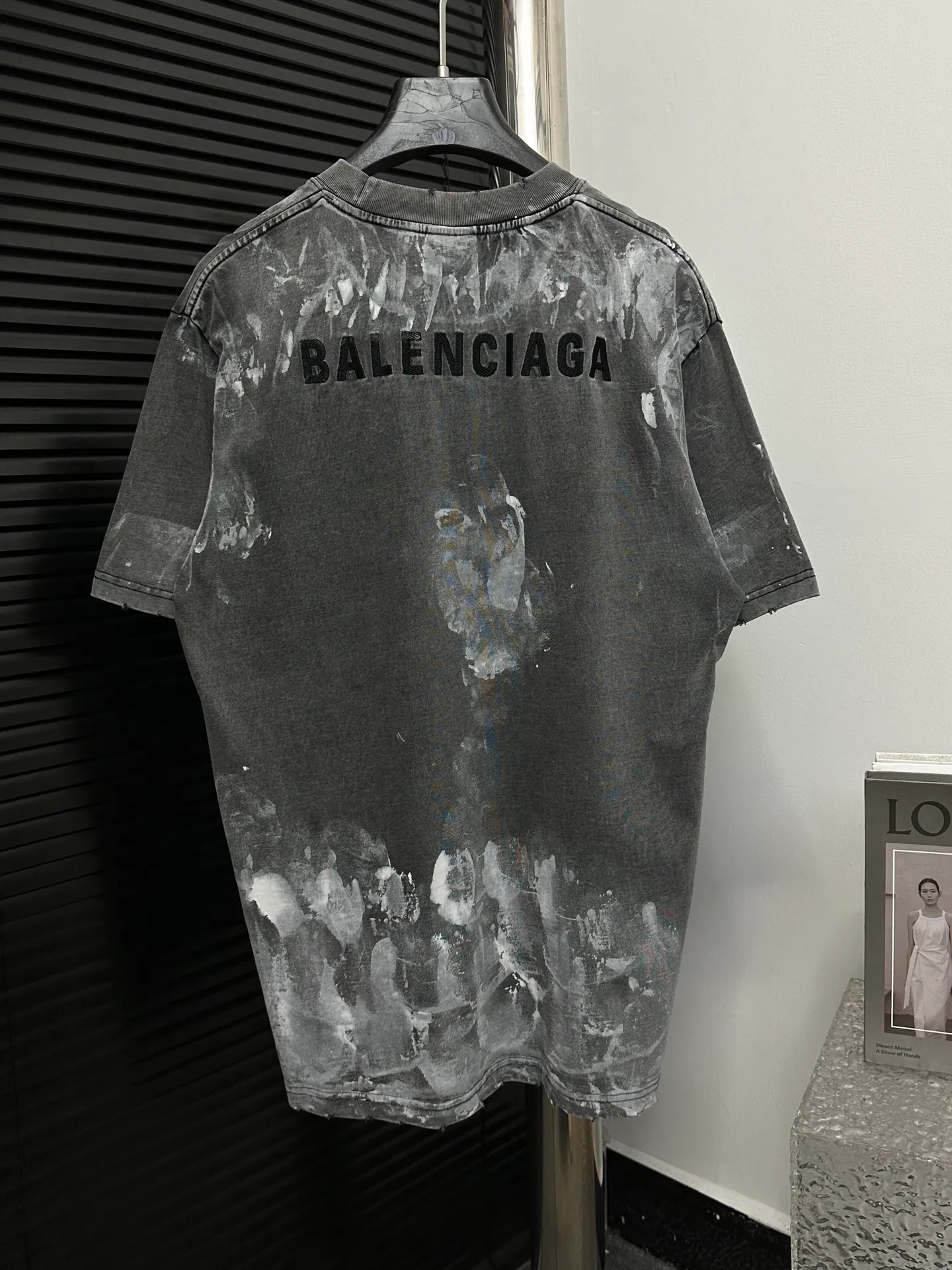 【Balenciaga】 25ss Dark Gray 25ss Series Versatile Same Style Size ：xs-L